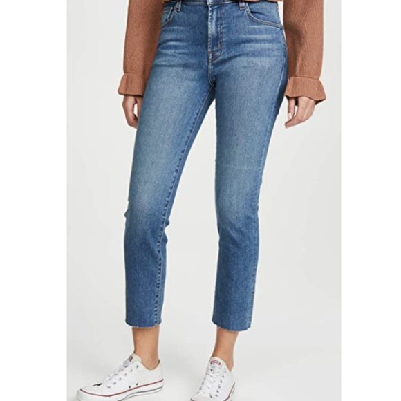 J Brand Ruby High Rise Crop Cigarette Jeans, 25 - Picture 2 of 6